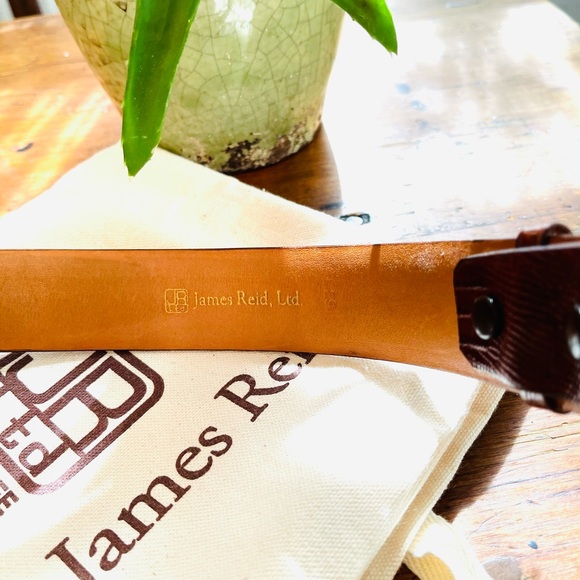 James Reid Genuine Lizard Belt Strap - Picture 10 of 13